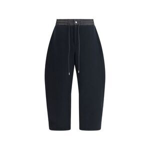 Sacai Men Cotton And Nylon Sweatpants